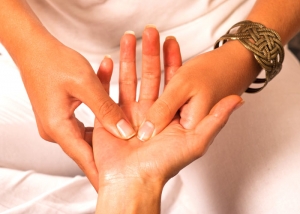 Massage closeup