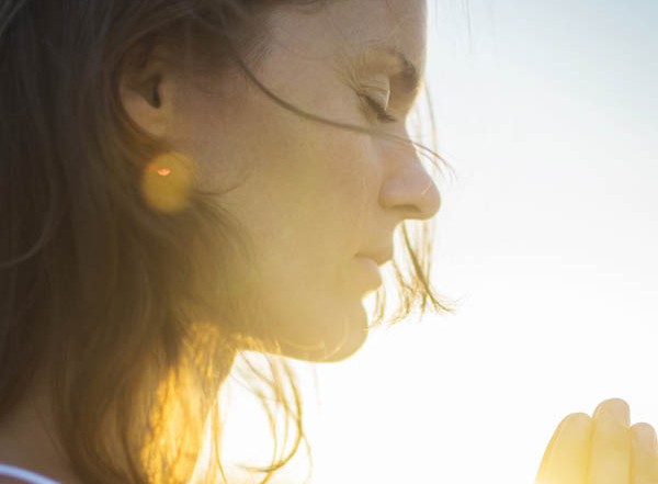 Woman Praying: Forgiveness
