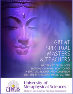 Great Spiritual Masters and Teachers Course Cover